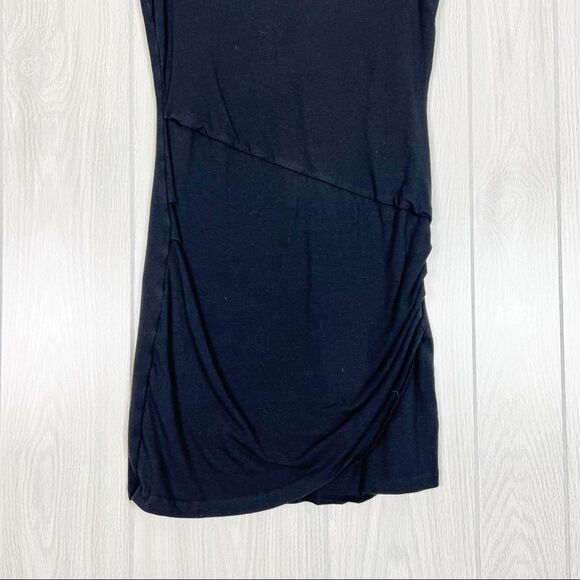 Athleta | Topanga Ruched Athletic Dress In Black Size X Small - Picture 4 of 6